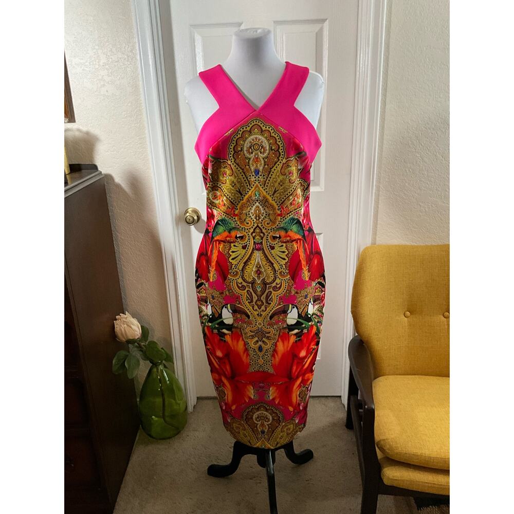 Ted Baker Toucan floral dress
